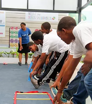 Mini Gym en La Escuelita Nestlé